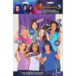 Descendants 3 Scene Setter With Photo Booth Props -Party Supply Store 845443 02