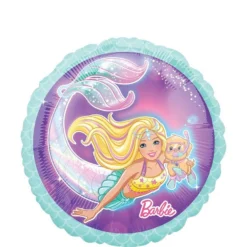 Mermaid Barbie Birthday Balloon