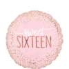 Pink Sweet Sixteen Balloon