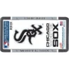 Chicago White Sox License Plate Frame With Decals 3pc