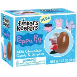 Finders Keepers Peppa Pig Milk Chocolate Candy & Surprise Toy