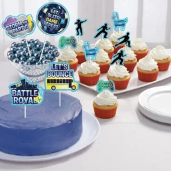 Battle Royal Cake Toppers 12ct