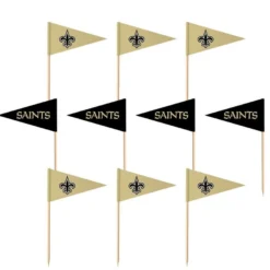 New Orleans Saints Flag Picks 36ct