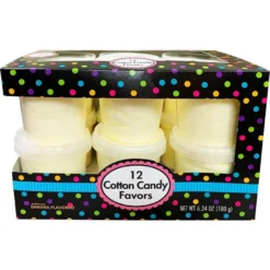 Banana Cotton Candy 12pc