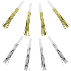 Metallic Gold & Silver Squawkers 30ct