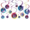 Trolls World Tour Swirl Decorations 12ct