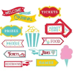 Carnival Cutouts 12ct