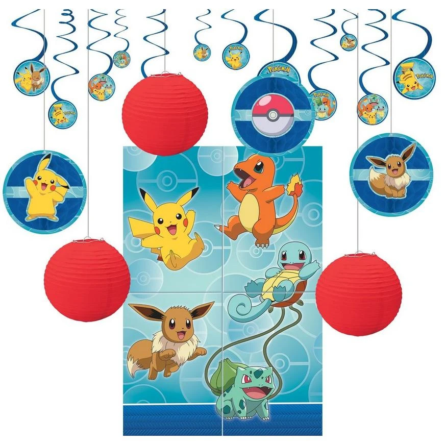 Classic Pokémon Decoration Kit 1 Classic Pokémon Decoration Kit