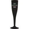 Iridescent Finally 21 Champagne Flutes, 5.5oz, 16ct