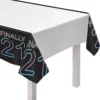 Finally 21 Birthday Table Cover