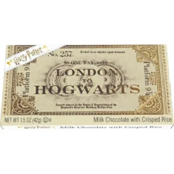 Harry Potter Platform 9 3/4 Ticket To Hogwarts Chocolate Bar