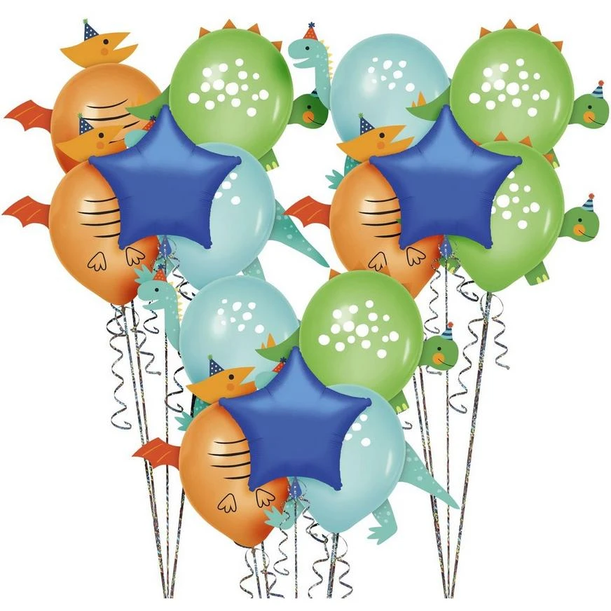 Dino-Mite Balloon Bouquet Kit 1 Dino-Mite Balloon Bouquet Kit