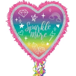 Glitter Pull String Sparkle Pinata