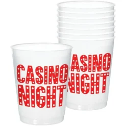 Roll The Dice Casino Night Tableware Kit For 8 Guests -Party Supply Store 909522 05