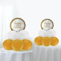 Air-Filled Confetti Fun Birthday Balloon Centerpiece Kit