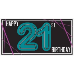 Finally 21 Birthday Decorating Kit -Party Supply Store 909789 03