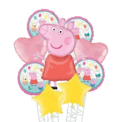 Peppa Pig Deluxe Balloon Bouquet, 9pc - Nick Jr.
