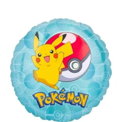 Pokémon Pikachu Balloon Bouquet, 9pc -Party Supply Store 909976 02
