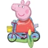 AMSCAN Air-Filled Sitting Peppa Pig Balloon, 22in