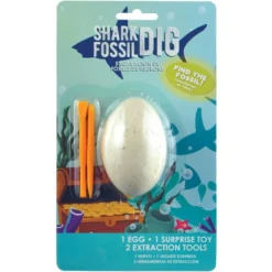 Shark Fossil Dig Set With Surprise Toy