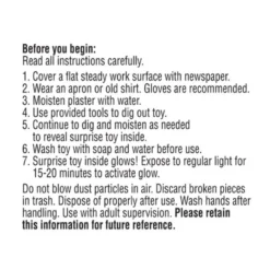 Shark Fossil Dig Set With Surprise Toy -Party Supply Store 911059 02