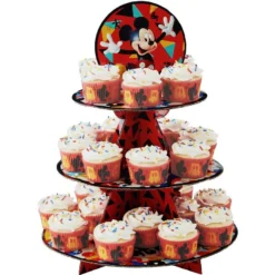 Wilton Mickey Mouse Cardstock Cupcake Stand, 11.7in X 16in