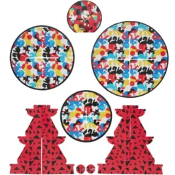 Wilton Mickey Mouse Cardstock Cupcake Stand, 11.7in X 16in -Party Supply Store 911301 02