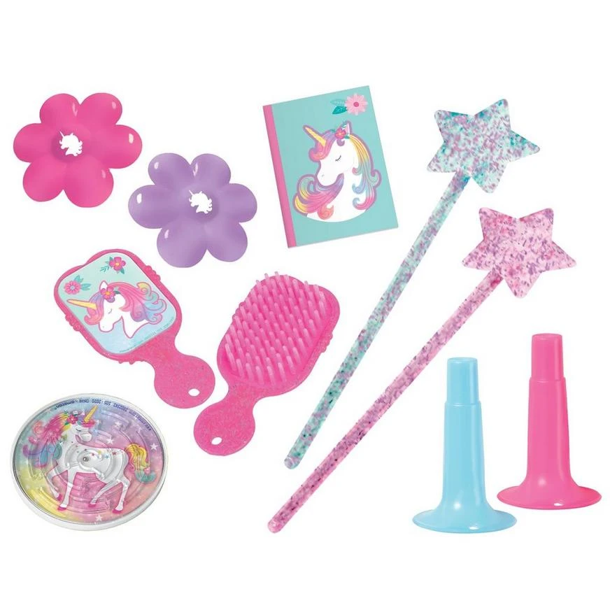 Enchanted Unicorn Favor Pack, 48pc 1 Enchanted Unicorn Favor Pack, 48pc