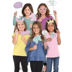 Unicorn Party Photo Prop Kit 13pc