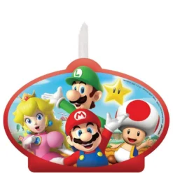 Super Mario Birthday Candle