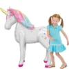 Gliding Enchanted Unicorn Foil Balloon, 46in