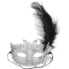 Silver Butterfly Masquerade Mask