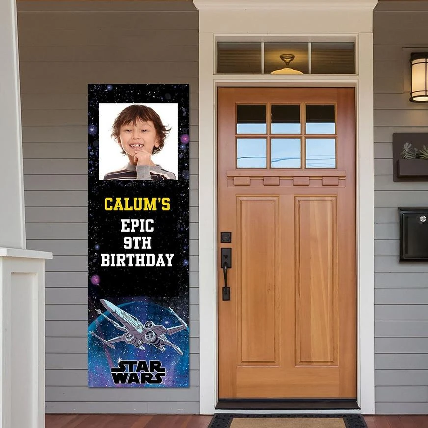 Star Wars Custom Galaxy Of Adventures Photo Vertical Banner, 2ft X 6ft - Star Wars 1 Star Wars Custom Galaxy Of Adventures Photo Vertical Banner, 2ft X 6ft - Star Wars