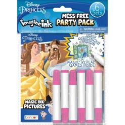 Disney Princess Magic Ink Paper Coloring Books, 5.5in X 6in, 6ct 5 Disney Princess Magic Ink Paper Coloring Books, 5.5in X 6in, 6ct -Party Supply Store 928684 02