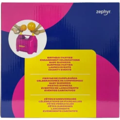 Dual Electric Balloon Pump, 7in X 8in - Balloon Buddy: Inflation Station -Party Supply Store 932199 03