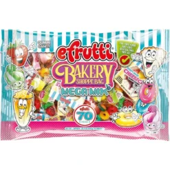EFrutti Bakery Shoppe Bag Mega Mix Of Gummi Candy, 20.4oz, 70pc