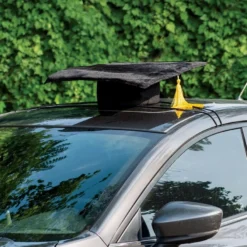 Oversized Grad Cap Car Decoration, 24in X 24in