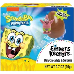 Finders Keepers SpongeBob SquarePants Milk Chocolate Candy & Surprise Toy
