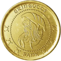 Gringotts Galleon Milk Chocolate Gold Coin, 0.81oz - Harry Potter -Party Supply Store 937159 02
