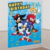 Sonic The Hedgehog Birthday Paper & Cardstock Photo Booth Kit, 4.6ft X 6.7ft