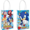 Sonic The Hedgehog Kraft Favor Bags, 5.25in X 8.25in, 8ct