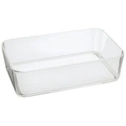 Clear Acrylic Guest Towel Caddy, 5.3in X 8.6in