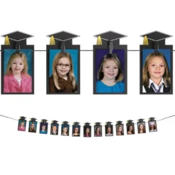 Black, Gold & Silver 2023 Graduation Gift Table Decorating Kit -Party Supply Store 940902 03