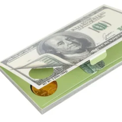 Fort Knox Bank Note With Milk Chocolate Coins, 3.53oz