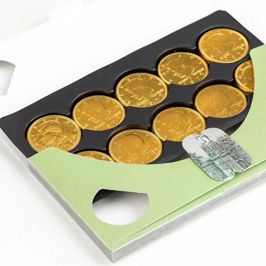 Fort Knox Bank Note With Milk Chocolate Coins, 3.53oz 2 Fort Knox Bank Note With Milk Chocolate Coins, 3.53oz - Image 2