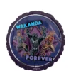 Wakanda Forever Round Foil Balloon, 18in - Black Panther