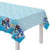 Sonic The Hedgehog Plastic Table Cover, 54in X 96in