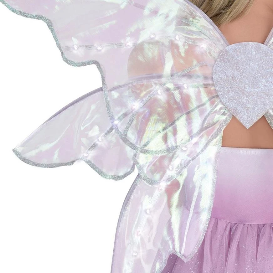 AMSCAN Adult Light-Up Iridescent Fairy Wings 2 AMSCAN Adult Light-Up Iridescent Fairy Wings - Image 2