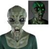 AMSCAN Adult Light-Up Spiked Teeth Alien Latex Mask
