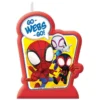 Spidey & His Amazing Friends Birthday Candle, 2.7in X 3.5in